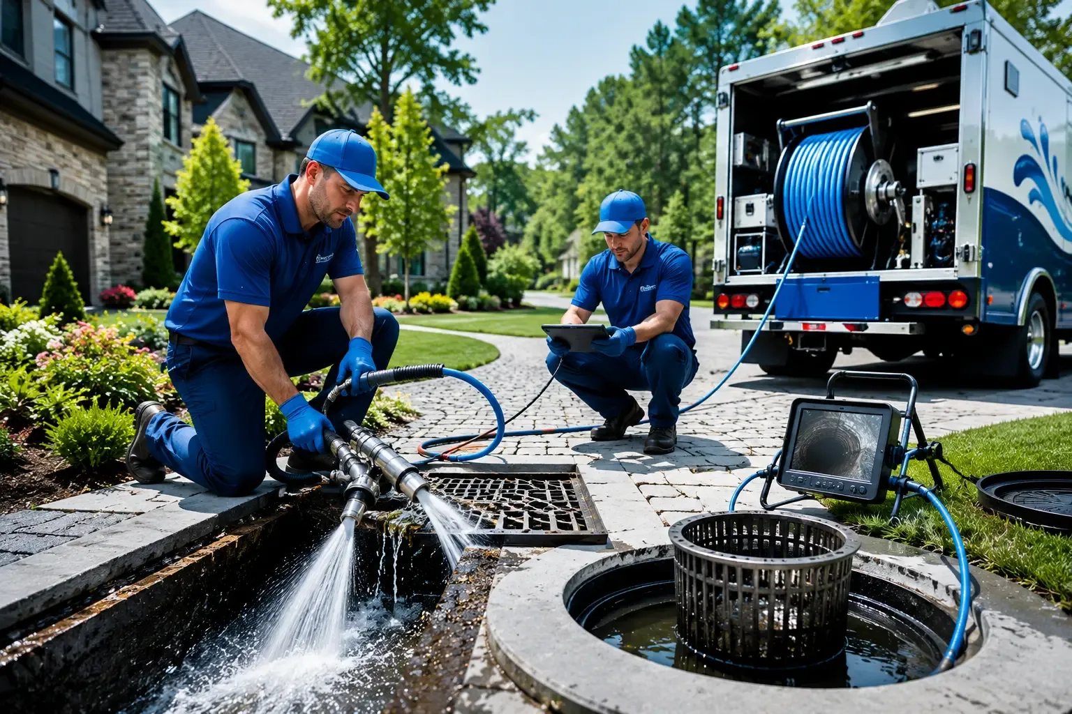 Local outdoor drain cleaning professionals in Genesee, MI